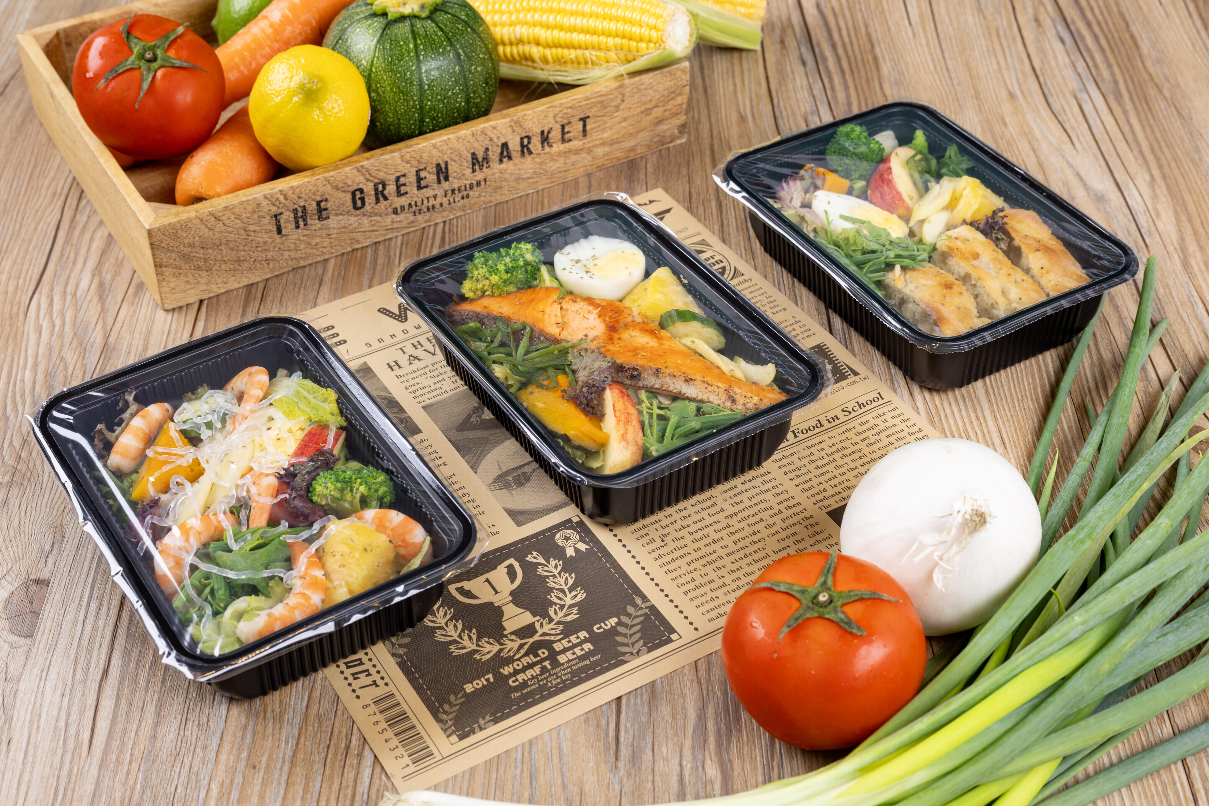 Embalagem com Filme de Vedação 5