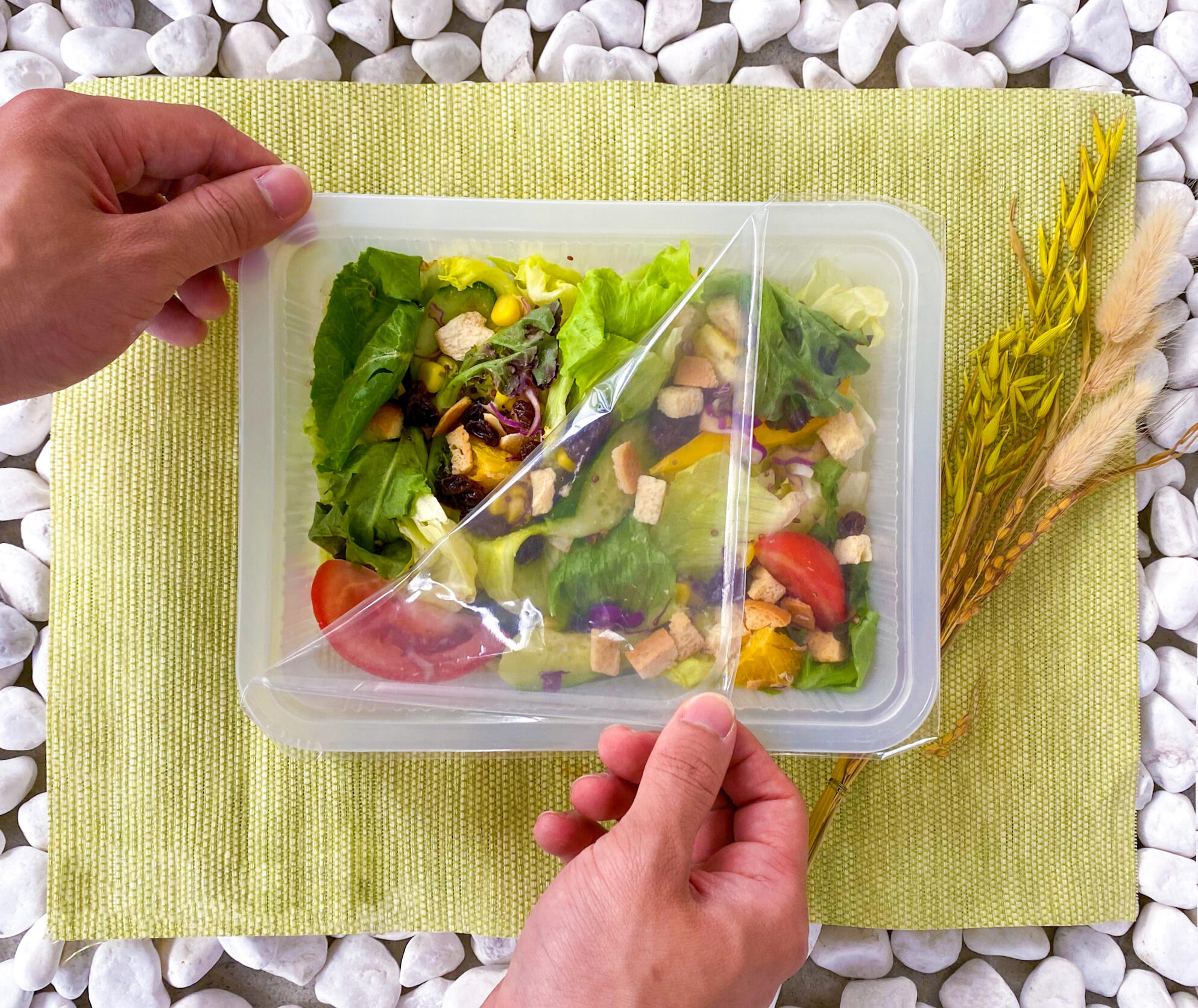 Embalagem com filme de vedação 3